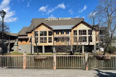 The Old Mill restaurant is one of the best restaurants in the Smokies
